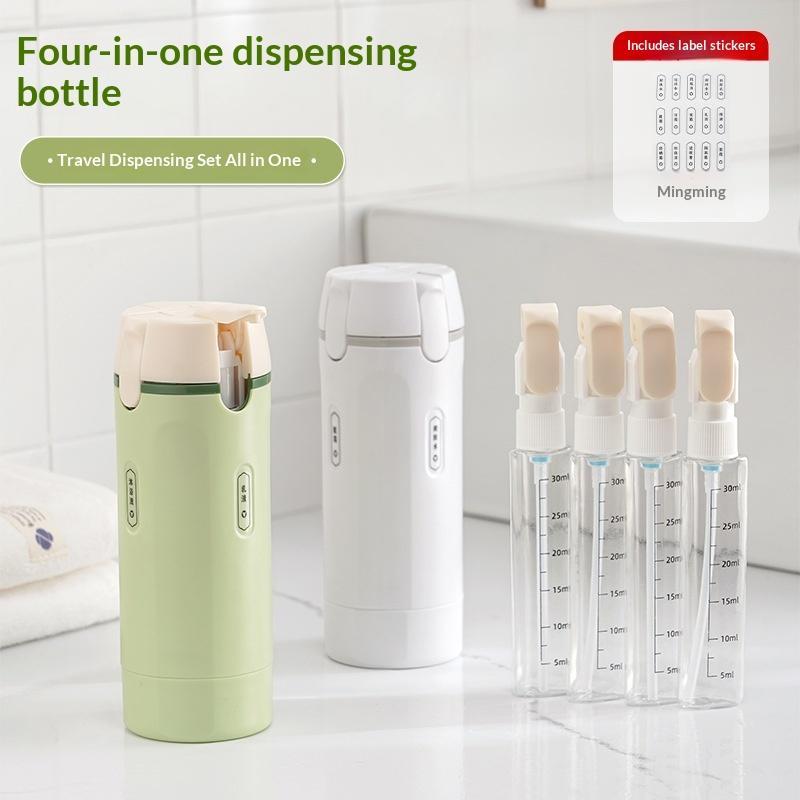 Perfume Fragrance House - Conjunto de frascos de viagem recarregáveis