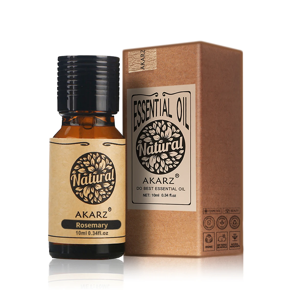 Sandalwood Perfume Oil - Akarz óleo essencial de alecrim natural