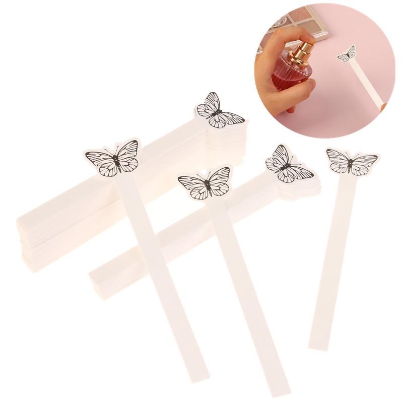 100 Peças de Papel Testador Cr - Perfume Fragrance Essence avaliação e preço