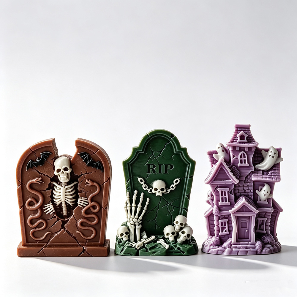 Molde de Silicone para Hallowe - Perfume Fragrance House avaliação e preço